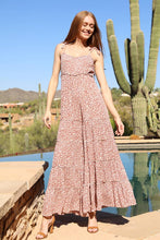 Load image into Gallery viewer, Dessert Daisies Boho Wide Leg Jumpsuit
