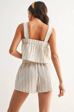 Load image into Gallery viewer, Sweetheart Picnic Gingham Shorts Set
