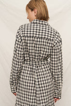 Load image into Gallery viewer, London Bridge Belted Button Up Maxi Jacket/ Dress
