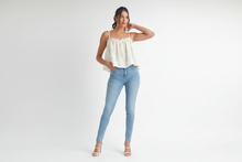 Load image into Gallery viewer, Whisper Sweet Nothings Embroidered Top (last one L)
