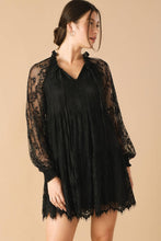 Load image into Gallery viewer, Be My Boho Baby-doll Lace Dress
