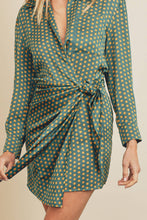 Load image into Gallery viewer, Pretty as a Polka Dot Present Mini Wrap Shirtdress
