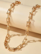 Load image into Gallery viewer, Avra Gold Chain Ball Link Necklace
