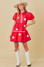 Load image into Gallery viewer, Miss Americana Babydoll Mini Dress
