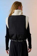 Load image into Gallery viewer, The Emily Reversible Contrast Sherpa Vest
