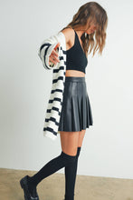 Load image into Gallery viewer, Cozy Elegance Striped Oversized Cardigan
