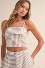 Load image into Gallery viewer, Harbor Stripes Skirt Set
