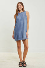 Load image into Gallery viewer, Easy Breezy Relaxed Chambray Dress
