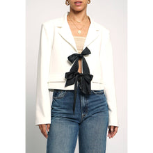 Load image into Gallery viewer, Sweet Ribbons Bow Blazer
