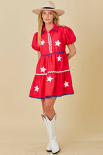 Load image into Gallery viewer, Miss Americana Babydoll Mini Dress
