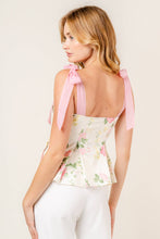 Load image into Gallery viewer, Coco Coquette Sweet Organza Bustier Top
