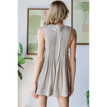 Load image into Gallery viewer, Dessert Sands Denim Romper
