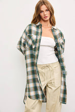 Load image into Gallery viewer, Got that Fall Feelin’ Shacket Dress
