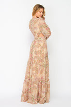 Load image into Gallery viewer, Paisley Perfection Boho Cut-Out Dress
