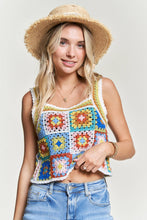 Load image into Gallery viewer, Alright Alright Alright Crochet Crop Top
