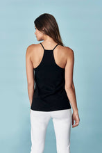 Load image into Gallery viewer, All Hours Black Racerback Tank Top
