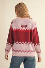 Load image into Gallery viewer, Puppy Slopes into the Holidays Pullover Sweater
