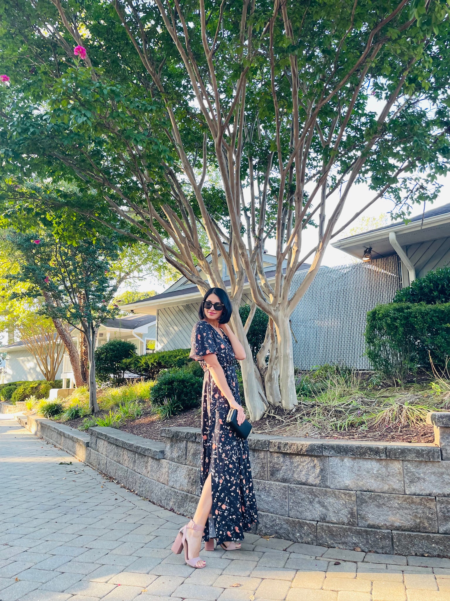 Fall-ing in Love Floral Maxi Dress Stellaluna Raine Fall-ing in Love Floral Maxi Dress Stellaluna Raine