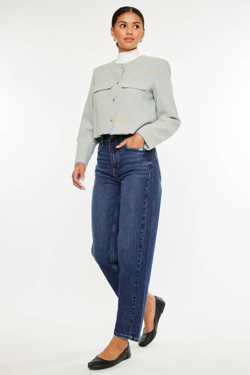 Elevated Barrel Fit Jeans