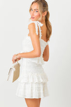 Load image into Gallery viewer, Short &amp; Sweet Smocked Ruffle Mini Dress
