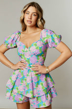 Load image into Gallery viewer, Sweet Pea Peplum Romper
