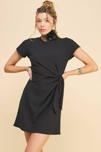 Load image into Gallery viewer, Must Have Mod Mini Faux Wrap Dress
