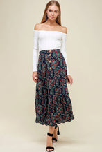 Load image into Gallery viewer, Pretty Paisley Midi Skirt
