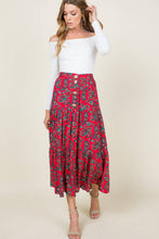 Load image into Gallery viewer, Pretty Paisley Midi Skirt
