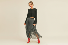 Load image into Gallery viewer, Starry Nights Asymmetrical Skirt
