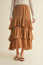 Load image into Gallery viewer, Harvest Moon Maxi Ruffle Skirt
