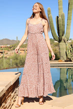 Load image into Gallery viewer, Dessert Daisies Boho Wide Leg Jumpsuit
