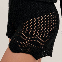 Load image into Gallery viewer, Sheer Happiness Crochet Shorts
