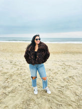 Load image into Gallery viewer, Luxe Faux Foxxy Fur Cropped Jacket
