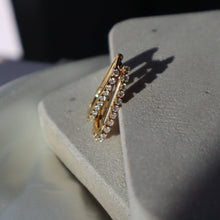 Load image into Gallery viewer, CZ Oval Hoops
