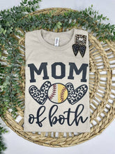 Load image into Gallery viewer, Mom of Both Softball/Baseball (T-Shirt)
