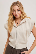 Load image into Gallery viewer, Cozy Oats Varsity Cut Vest
