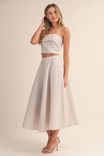 Load image into Gallery viewer, Harbor Stripes Skirt Set
