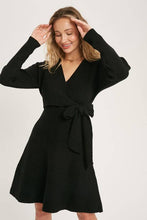 Load image into Gallery viewer, Chic Elegance Surplice Wrap Dress
