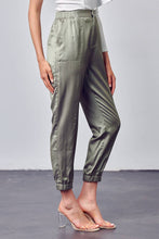 Load image into Gallery viewer, Smooth as Silk Joggers (Olive or Black)
