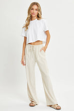 Load image into Gallery viewer, Let’s Go Linen Cargo Pants
