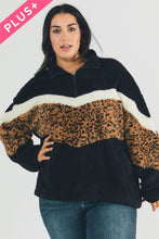 Load image into Gallery viewer, Fierce Colorblock Pullover (curvy collection)
