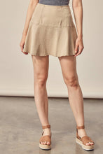 Load image into Gallery viewer, Sun-kissed Khaki Mini Skirt
