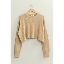 Load image into Gallery viewer, Make it a Day Oversized Crop Sweater
