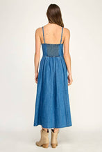 Load image into Gallery viewer, Dreamy Denim Princess Dress
