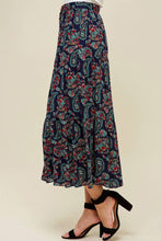 Load image into Gallery viewer, Pretty Paisley Midi Skirt
