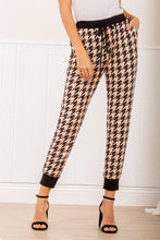 Load image into Gallery viewer, Chic Houndstooth Brushed Joggers
