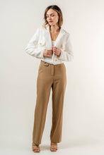 Load image into Gallery viewer, The Glow Up Moto Chic Tweed Blazer Jacket
