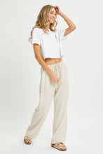 Load image into Gallery viewer, Let’s Go Linen Cargo Pants
