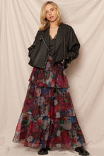 Load image into Gallery viewer, Winter Blooms Tiered Maxi Skirt
