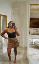 Load image into Gallery viewer, Smooth Butterscotch Half Pleated Skort
